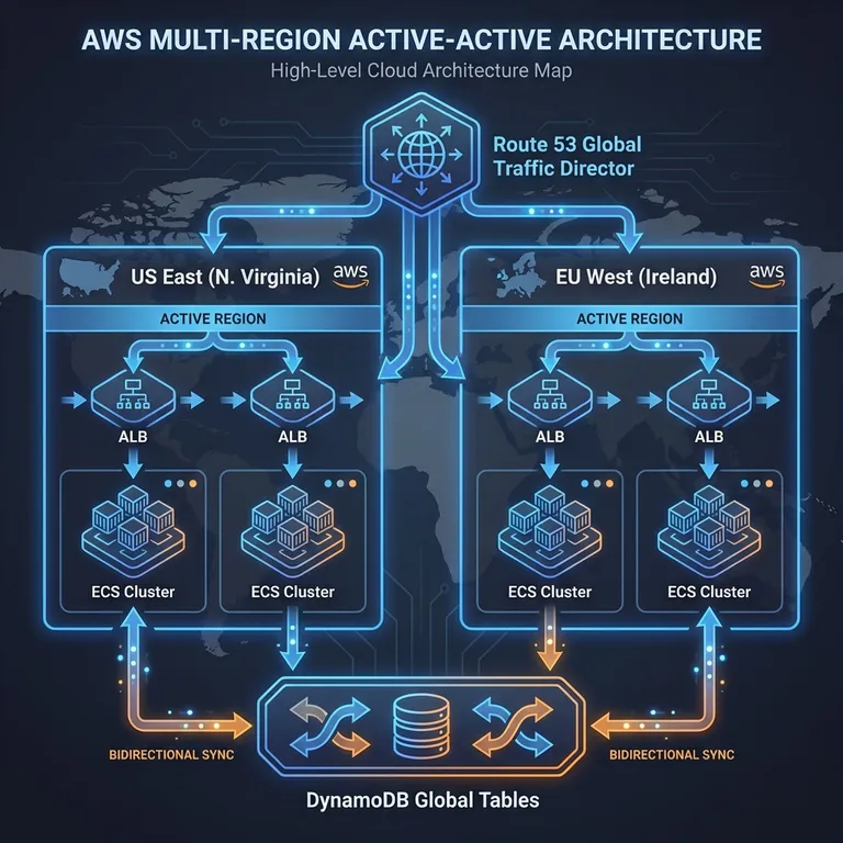 Resiliencia Cloud Native en AWS: Multi-Region y Chaos