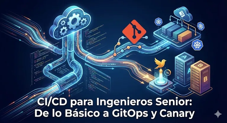CI/CD para Ingenieros Senior: De lo Básico a GitOps y Canary