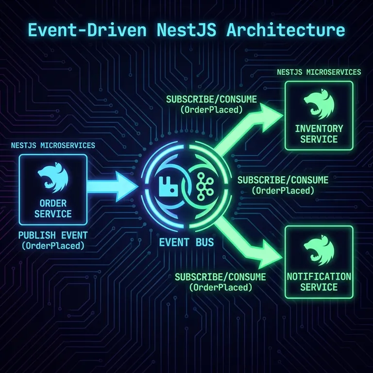 Arquitecturas Orientadas a Eventos con NestJS