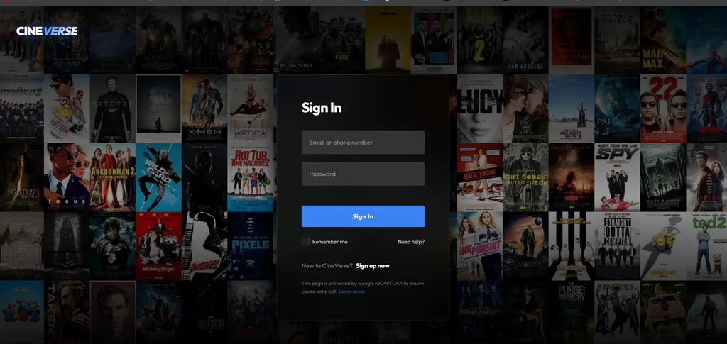 CINE VERSE - MOVIES & PANEL